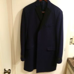 M151 Men's Coat in Blue/black Size Large